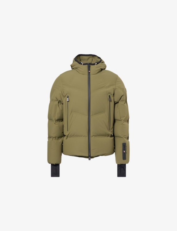 Angren Hooded Woven-Down Jacket