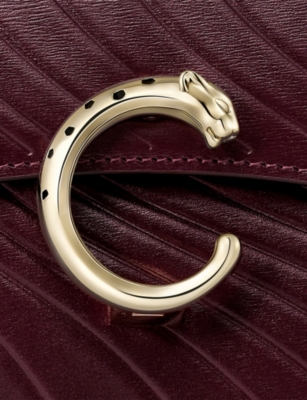 CARTIER: Panthère de Cartier Small Leather Top-Handle Bag