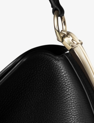 CARTIER: Panthère Double de Cartier Medium Leather Hobo Bag