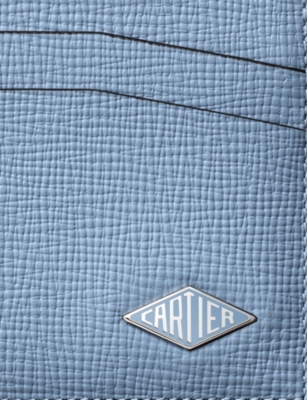 CARTIER: Cartier Losange Double Leather Card Holder