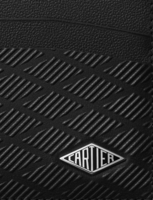 CARTIER: Cartier Losange Double Leather Card Holder