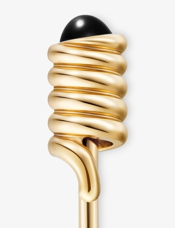 18ct Yellow-Gold Onyx Tie Pin