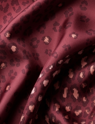 CARTIER: Panthère Dots Printed Silk-Twill Scarf
