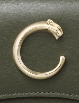 CARTIER: Panthère de Cartier Mini Leather Wallet