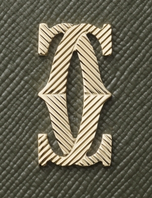 CARTIER: C de Cartier Simple Leather Card Holder