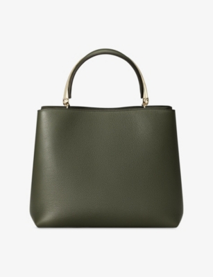 CARTIER: Panthère Double de Cartier Medium Leather Top-Handle Bag