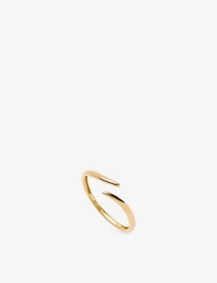 Missoma Open Claw 9ct Yellow Gold Ring