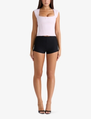 HOUSE OF CB: The Cap Sleeve Corset Jersey Top