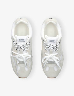 STEVE MADDEN: Asiel Suede Trainers