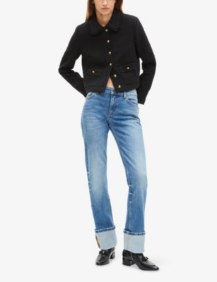 THE KOOPLES: Side-Pocket Tweed Cotton-Blend Jacket