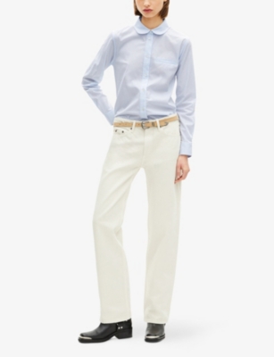 THE KOOPLES: Checked Straight-Cut Cotton Shirt