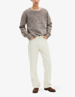 THE KOOPLES: Round-Neck Knitted Wool Jumper