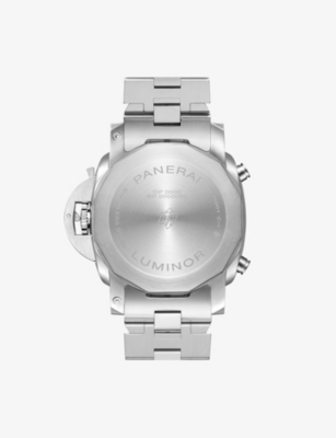 PANERAI: Luminor Chrono 44mm Steel Automatic Mechanical Watch