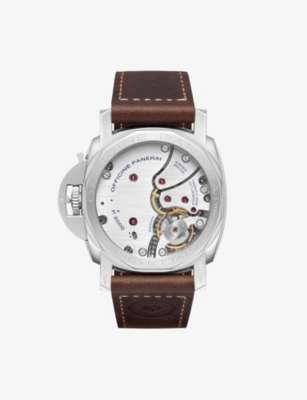 PANERAI: PNPAM01628 Luminor Tre Giorni Steel Manual-Winding Watch