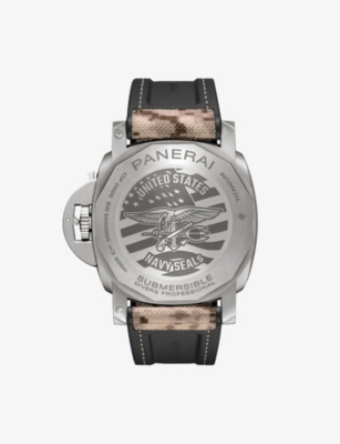 PANERAI: PNPAM01669 Submersible Navy SEALS Titanio Stainless Steel And Titanium Automatic Watch