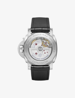 PANERAI: PNPAM02360 Luminor BiTempo Stainless Steel Automatic Watch