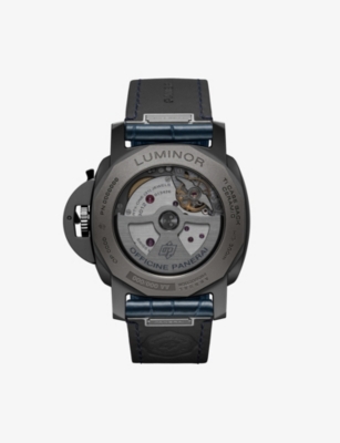 PANERAI: PNPAM02574 Luminor GMT Power Reserve Ceramica Ceramic-Titanium Automatic Watch