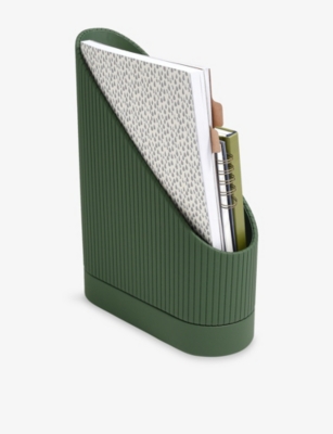 STACKERS: Faux-Leather Magazine File