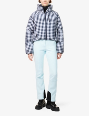 CORDOVA: Cortina Vichy Shell Puffer Jacket