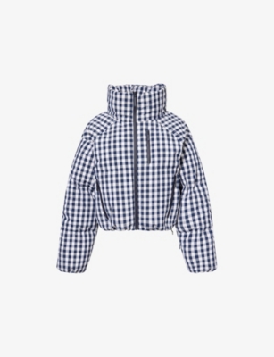 CORDOVA: Cortina Vichy Shell Puffer Jacket