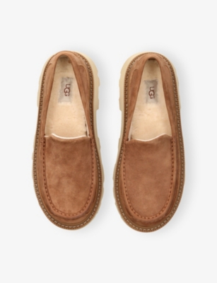 UGG: Ascot Lug Suede Loafers