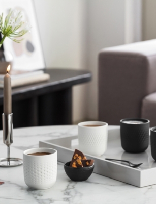 Villeroy & Boch Manufacture Collier Two-piece Porcelain Mug Set 9cm