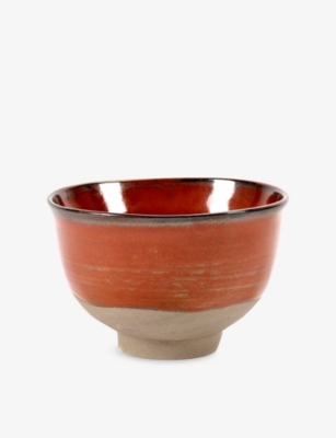 Serax Merci Stoneware Bowl Red In Orange