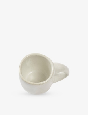 Serax White Out Of Lines Stoneware Espresso Cup In White