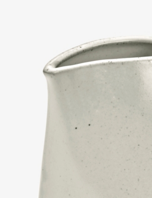 Serax White Out Of Lines Stoneware Jug 450ml In White