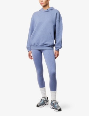 Gymshark Womens Gs Wrn Blue/peri Blu Mrl Lift Contour Seamless Stretch-woven Leggings Xs In Blue