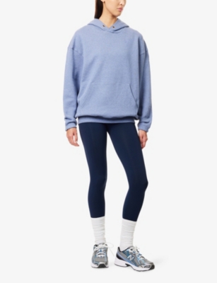 Gymshark Womens Gs Navy Everyday Seamless High-waisted Stretch-jersey Leggings Xs In Blue