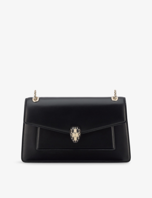 Serpenti Forever Medium Leather Shoulder Bag