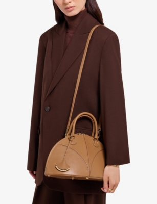 BVLGARI: Divas' Dream Marquise Medium Leather Top Handle Bag