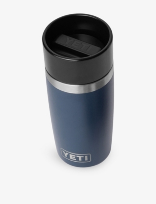 Yeti Navy Rambler 12oz Stainless-steel Travel Mug 355ml In Blue