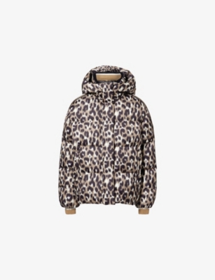 FUSALP: Ada Leopard Puffer Jacket