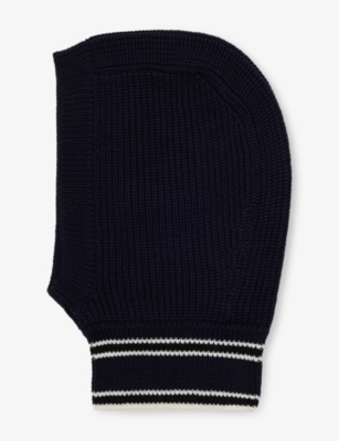 FUSALP: Ribbed Striped Wool Baclava