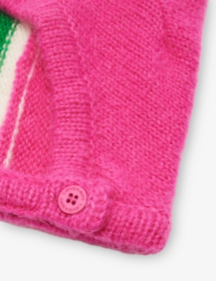 CHARLES JEFFREY LOVERBOY: Chunky Ear Logo-Patch Knitted Beanie