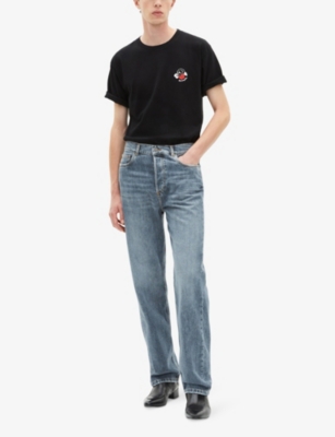 THE KOOPLES: Straight-Leg Regular-Fit Denim Jeans
