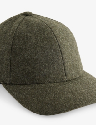 Varsity Headwear Mens Forest Green Legacy Structured Wool Baseball Cap Xl In Green