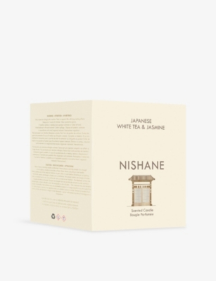 NISHANE: Japanese White Tea and Jasmine Scented Candle 210g