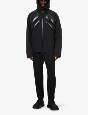 Moncler Genius Black  X Asap Rocky Jumquat Shell Jacket In Black