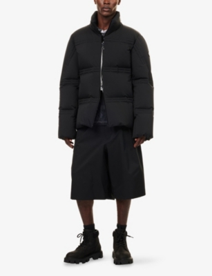 Moncler Genius Black  X Asap Rocky Rally Shell Jacket In Black