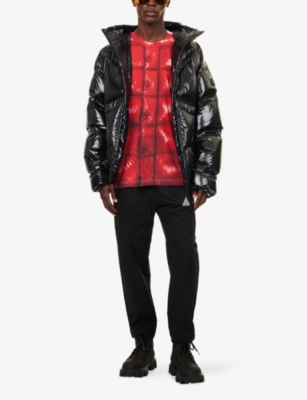 MONCLER GENIUS: Moncler x A$AP Rocky Printed Cotton-Jersey T-Shirt