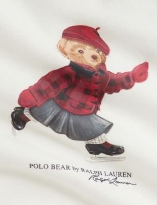 POLO RALPH LAUREN: Polo Bear Fleece Dress & Bloomer Set 6-24 Months