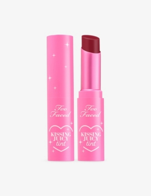 Too Faced Raspberry Kissing Jelly Juicy Tint Lip Balm 3g In Pink