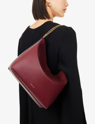 NEOUS: Pavo West Leather Shoulder bag