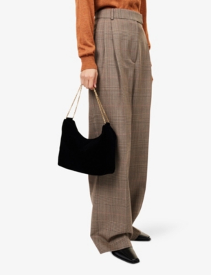 NEOUS: Pavo West Velvet Shoulder bag