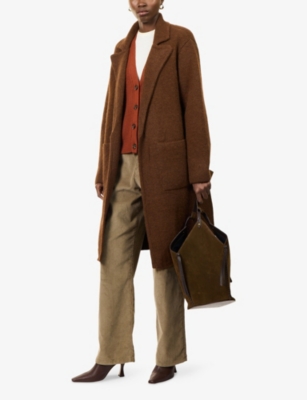 JENNI KAYNE: Jessica Alpaca-Blend Knitted Coat