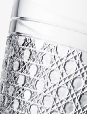 WATERFORD: Opulence Crystal Glass Ice Bucket and Tongs