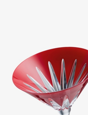 WATERFORD: New Year Firework Set of Two Crystal-Glass Martini Glasses